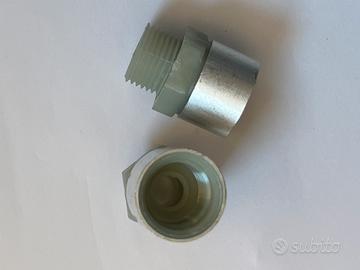 Coppia di prolunghe idrauliche da 1/2” in pvc