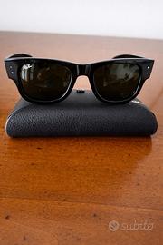 Ray-Ban Mega Wayfarer ORB0840S Neri G15 – Nuovi