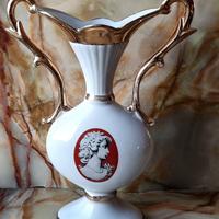 Vaso da collezione in porcellana Impero neobarocco