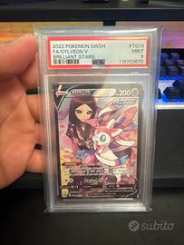 Pokémon Sylveon V TG14 – Brilliant Stars – PSA 9