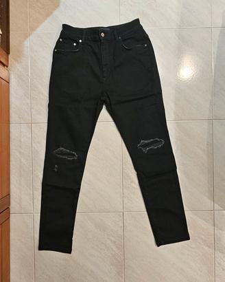 Represent Destroyer Denim Skinny Nero - Taglia 32 