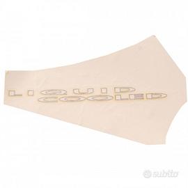 Coppia adesivi scudo anteriore Piaggio NRG RST MC2