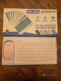 tastiera bluetooth con mouse