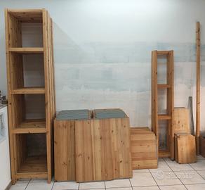 Scaffali componibili serie Ivar IKEA