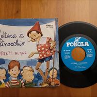 Vinile 45 giri Lettera a Pinocchio