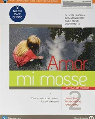 Amor mi mosse. Letteratura italiana. 9788869105975