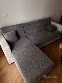 Divano Letto piccolo con cassone porta oggetti