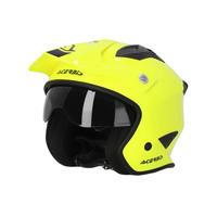 CASCO JET ARIA 22-06 ACERBIS GIALLO FLUO