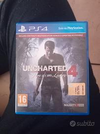 UNCHARTED 4 COME NUOVO PS4