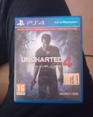UNCHARTED 4 COME NUOVO PS4