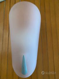 Applique vela vetro GT ILLUMINAZIONE rosa luce