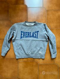 Felpa da donna Everlast cotone tg S grigio blu