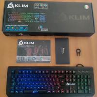Tastiera meccanica gaming RGB Klim Domination ITA