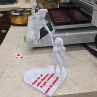 statua innamorati frase personalizzabile