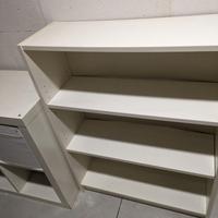 2 cubi e 1 libreria bianchi -IKEA