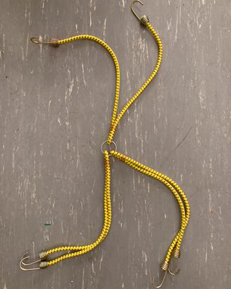 Corde Molla Elastiche Ganci Ragno Anello Centrale