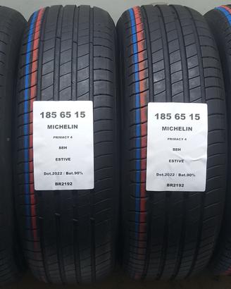 4 GOMME 185 65 15 MICHELIN BR2192