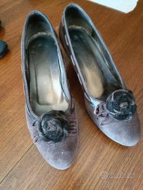 scarpa in camoscio marrone