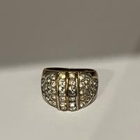 Anello bagnato in oro 925