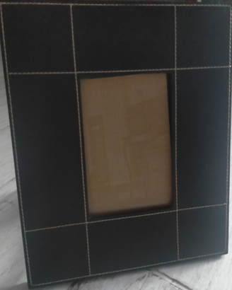 Cornice portafoto in pelle