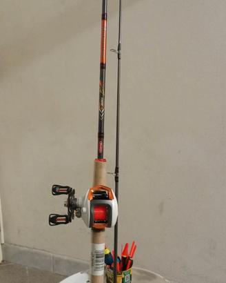 Canna da pesca casting combo