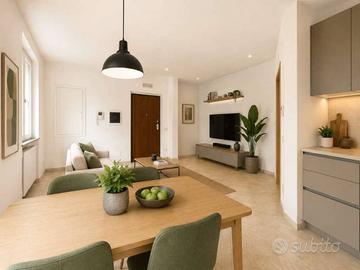 Appartamento di 88 m² con 4 locali e box auto a Sa