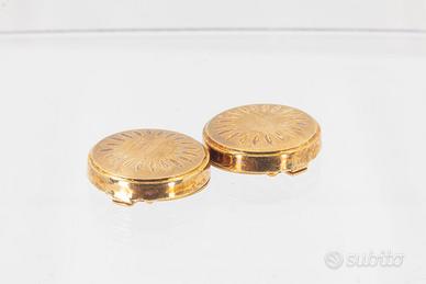 Copribottoni (Cufflink Covers) in Oro 18k VINTAGE