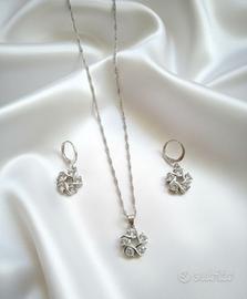 set collana e orecchini 