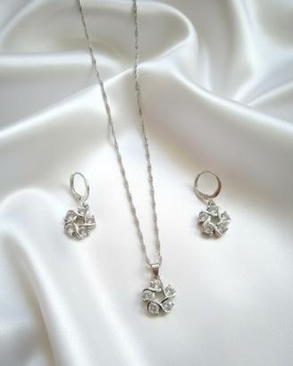 set collana e orecchini 