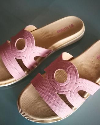 Ciabatte Inblu taglia 41 colore rosa
