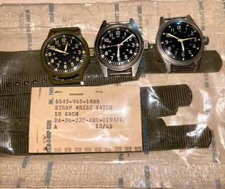 Orologi militari americani epoca Vietnam