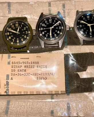 Orologi militari americani epoca Vietnam