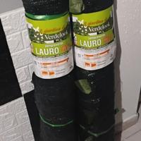 "6 metri siepe in poliestere con rete ombreggiant