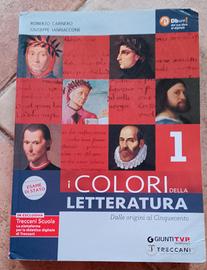 i colori della letteratura 1 - ISBN 9788809982017