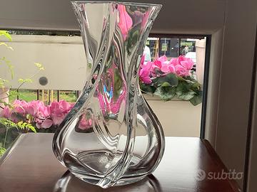 Baccarat vaso cristallo Serpentin