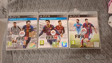 Lotto 3 giochi fifa per PS3