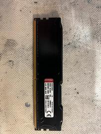 HyperX Fury Black DDR4 8gb