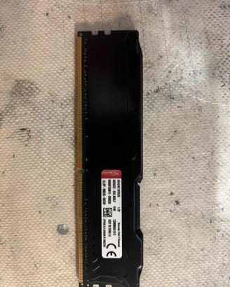 HyperX Fury Black DDR4 8gb
