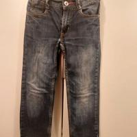 Jeans blu Sarabanda bambino regolabili