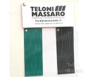 Telo pvc ombreggiante 220 gr/mq occhiellato