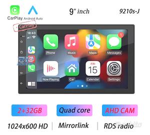 RADIO 9" GPS ANDROID 13 2DIN TOUCH BLUETOOTH USB 