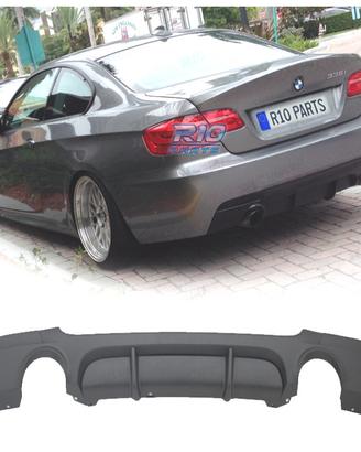 DIFFUSORE BMW E92 E93 LOOK M PERFORMANCE NERO OPAC