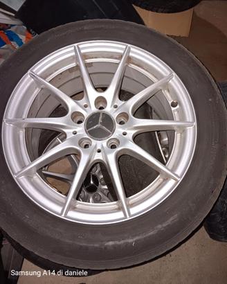 cerchi con gomme mercedes dim.16