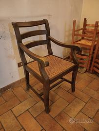 Sedia Capotavola classica.