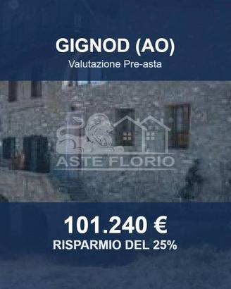 Immobile in asta di 88 m² a Gignod