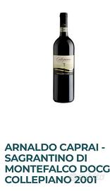 Sagrantino di Montefalco riserva 1999 “ Collepiano
