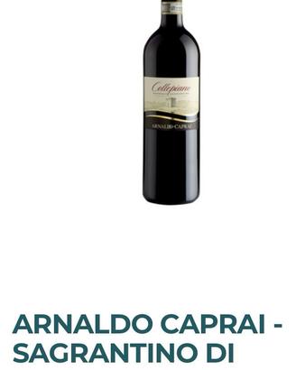 Sagrantino di Montefalco riserva 1999 “ Collepiano