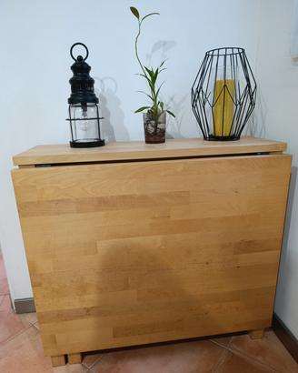 tavolo pieghevole ikea con cassetti 