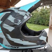 Casco Kenny scrub XL in fibra DH enduro MTB bmx