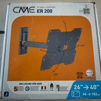 Staffa da muro per TV CME ER 200 (26”–40”)